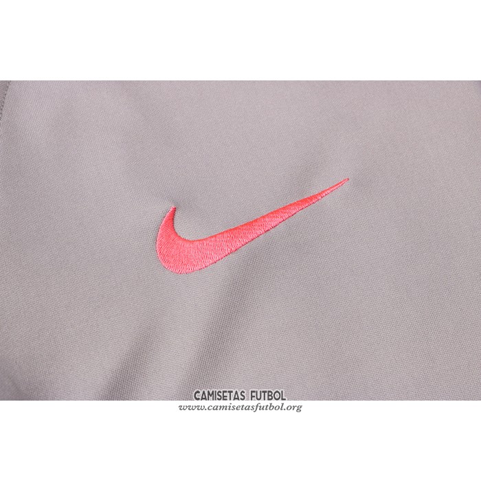 Chandal del Paris Saint-Germain Manga Corta 2021/2022 Gris